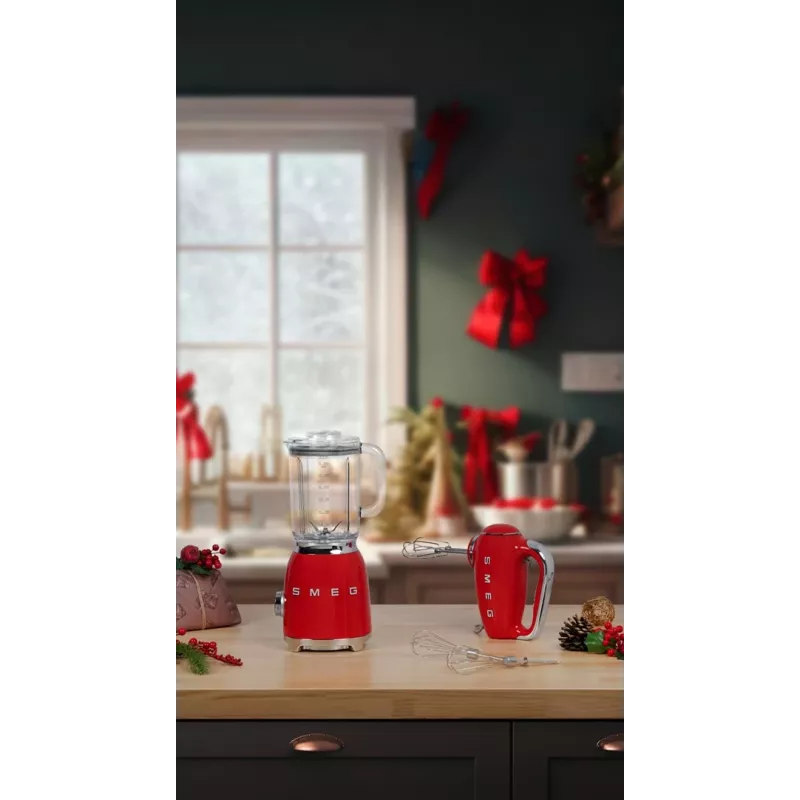 Smeg BLF03RDEU batidora rojo pastel
