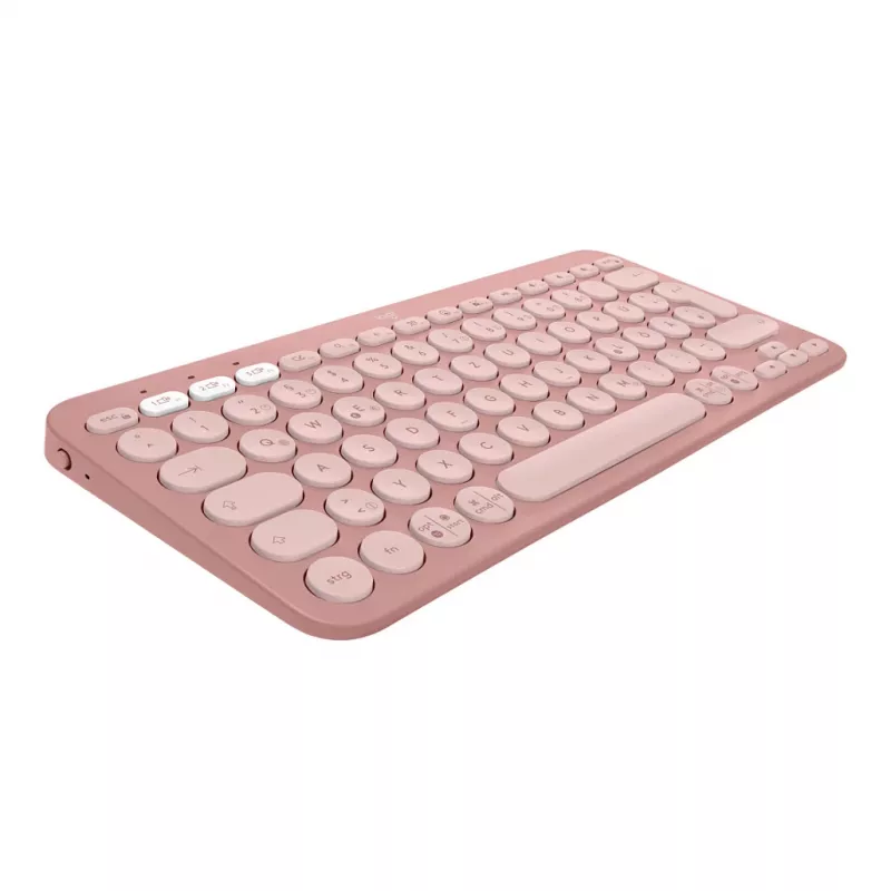 Logitech Pebble 2 Combo teclado ratón incluido Universal RF Wireless + Bluetooth QWERTZ alemán rosa (920-012205)
