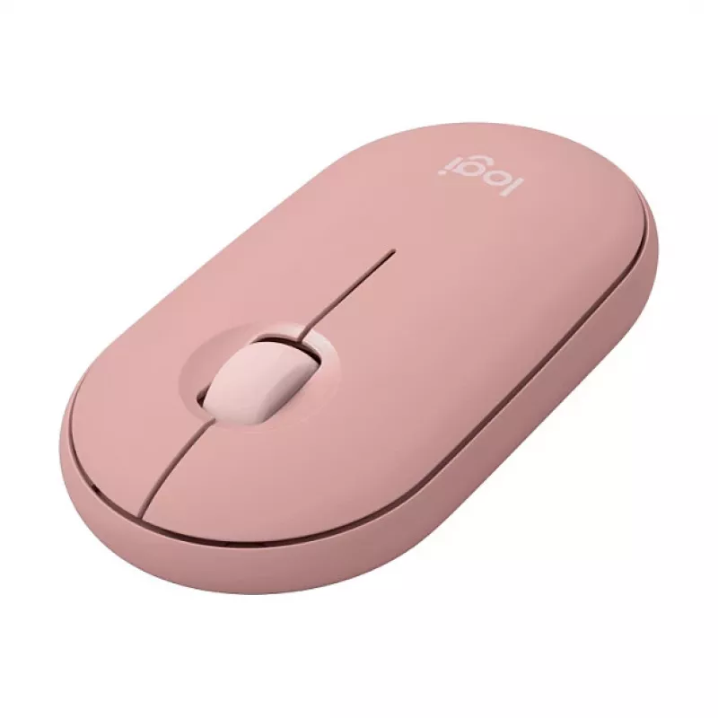 Logitech Pebble 2 Combo teclado ratón incluido Universal RF Wireless + Bluetooth QWERTZ alemán rosa (920-012205)