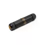 Good Connections ODC-02 acoplador para cable de conexión RJ45 Cat.6A IP67 para exterior, negro