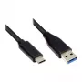Good Connections GC-M0126 - 0,5 m - USB C - USB A - USB 3.2 Gen 1 (3.1 Gen 1) - 5000 Mbit/s - negro