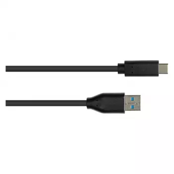Alcasa cable de conexión USB 3.0 - 2 m - USB A - USB C - USB 3.2 Gen 1 (3.1 Gen 1) - 5000 Mbit/s - negro (GC-M0128)