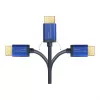 Good Connections 4521-SF005B - 0,5 m - HDMI tipo A (estándar) - HDMI tipo A (estándar) - 48 Gbit/s - Audio Return Channel (ARC) - azul