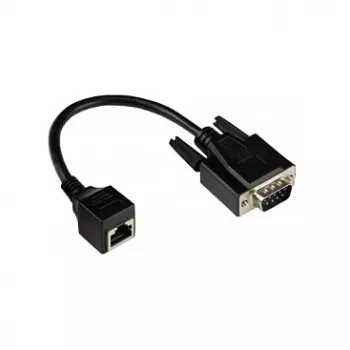Good Connections GC 4945-MF - Cable adaptador conector hembra RJ45 > conector macho D-Sub de 9 pines negro 0,1 m - Red - 0,1 m