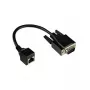 Good Connections GC 4945-MF - Cable adaptador conector hembra RJ45 > conector macho D-Sub de 9 pines negro 0,1 m - Red - 0,1 m