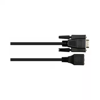 Good Connections GC 4945-MF - Cable adaptador conector hembra RJ45 > conector macho D-Sub de 9 pines negro 0,1 m - Red - 0,1 m