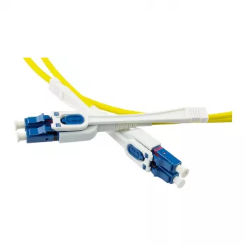 Alcasa LW-U901LC. Longitud del cable: 1 m, tipo de fibra óptica: OS2, conector 1: LC/UPC, conector 2: LC/UPC, diámetro del núcleo: 9 µm, dúplex completo (LW-U901LC)