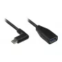 Goodconnections 2811-OTGW Cable USB, negro