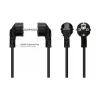 Cable de alimentación con conector macho Schuko tipo E+F (CEE 7/7, acodado) a C13 (recto), negro, 1,50 mm², 7,5 (P0130-S075)