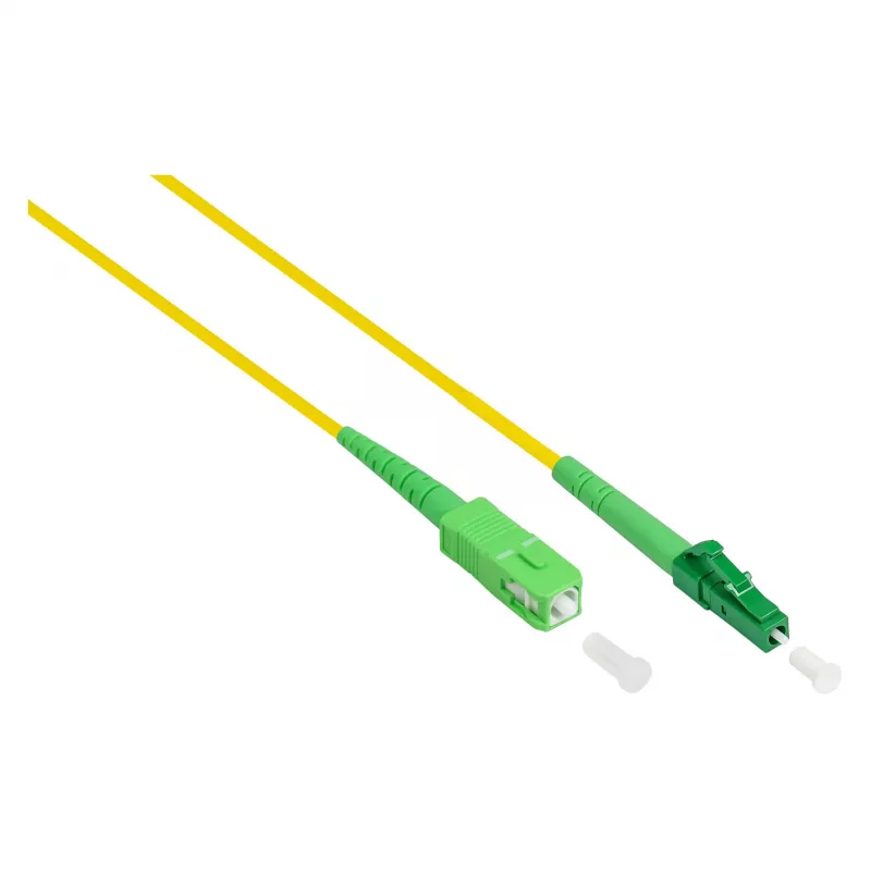 Alcasa LW-S901LASA Cable de fibra óptica 1 m LC/APC SC/APC OS2 amarillo (LW-S901LASA)