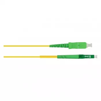 Alcasa LW-S902LASA Cable de fibra óptica 2 m LC/APC SC/APC FTTH G.652D amarillo (LW-S902LASA)