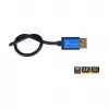 Cable Alcasa SmartFLEX – 5 m – DisplayPort – DisplayPort – conector macho – conector macho – 7680 x 4320 píxeles (4814-SF050B)