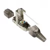 Good Connections GC-N0147 - RJ-45 - negro - plateado - transparente - conector macho - recto - Cat6a - S/UTP (STP)