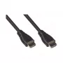 Good Connections Cable de conexión HDMI 2.0b 4K UHD a 60 Hz 18 Gbit/s contactos dorados negro - Digital/Visualización/Vídeo
