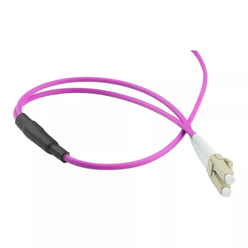 Cable de parcheo de fibra óptica dúplex OM4 CABLE BLINDADO (multimodo, 50/125) LC/LC, LSZH, armadura de acero y protección antiroedores (LW-P810LC4)