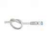 Cable de parcheo RNS® SmartFLEX, Cat.6A, S/FTP, PiMF, libre de halógenos (LSZH), 500MHz, CU, gris, 2m, Good Connections® (8060-SF020)