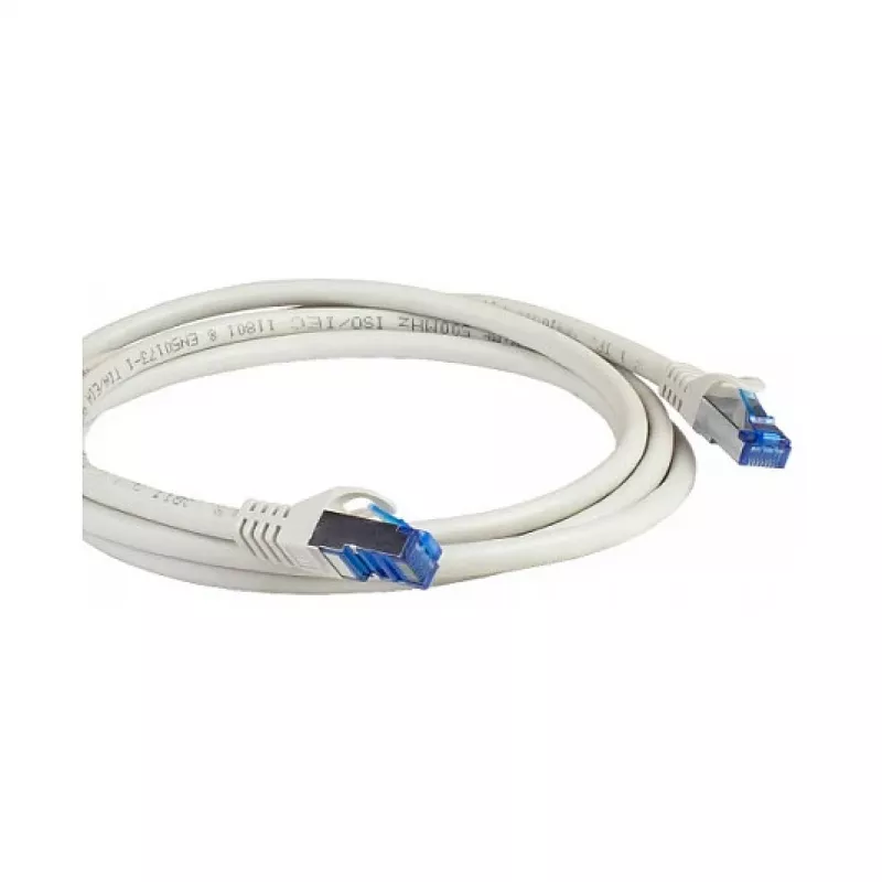 Cable de parcheo RNS® SmartFLEX, Cat.6A, S/FTP, PiMF, libre de halógenos (LSZH), 500MHz, CU, gris, 2m, Good Connections® (8060-SF020)