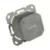 Toma de red Cat. 6A, 2xRJ45, apantallada, entrada de cable vertical, sin marco central/tapa, Good Connections (GC-N0051)