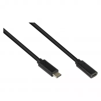 Good Connections GC 2831-CV005S - Cable USB 3.1 conector macho C > conector hembra C 0,5 m - Cable - Digital/Datos