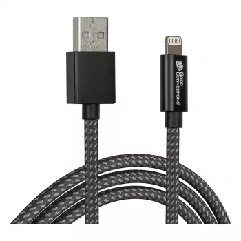 Good Connections Cable de carga y datos USB 2.0 para iPhone/iPad/iPod conector macho USB-A a Lightning - El cable de alta calidad y oficialmente certificado por Apple