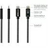 Good Connections Cable de carga y datos USB 2.0 para iPhone/iPad/iPod conector macho USB-A a Lightning - El cable de alta calidad y oficialmente certificado por Apple