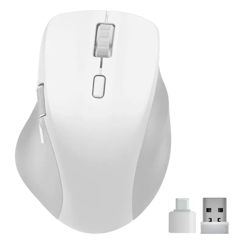 Speedlink LIBERA Ratón inalámbrico Bluetooth silencioso recargable blanco