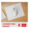 Speedlink LIBERA Ratón inalámbrico Bluetooth silencioso recargable blanco
