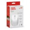 Speedlink LIBERA Ratón inalámbrico Bluetooth silencioso recargable blanco