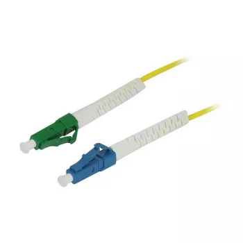 Synergy 21 Cable de parche de fibra óptica de 1 fibra 0,5 m LC-LC APC 9/125u OS2 G657A2 AD 2 mm flexible - Fibra monomodo - 0,5 m