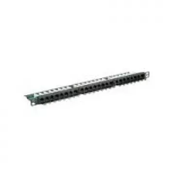 ROLINE 48,30cm (19)-Keystone-Module Carrier, 24P., No apantallado, Negro (26.11.0357)