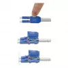 ROLINE Cable de fibra óptica UNIBOOT Monomodo 9/125µm OS2 LC Dúplex 0,5 m – Cable – Fibra monomodo