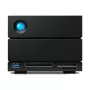 LaCie 2big Dock v2 60 TB Caja de discos duros de sobremesa, almacenamiento HDD de 2 bahías
