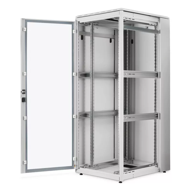 Armario de red DIGITUS Unique Light Serie Armario de pie 42U 800x1000 mm, 800 kg, IP20, gris
