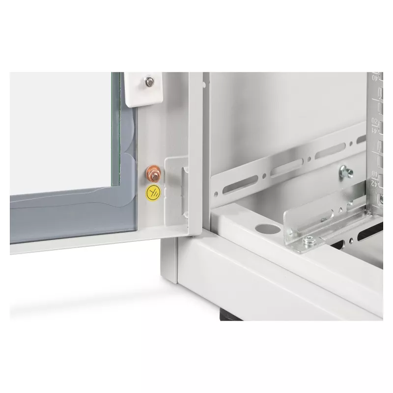 Armario de red DIGITUS Unique Light Serie Armario de pie 42U 800x1000 mm, 800 kg, IP20, gris