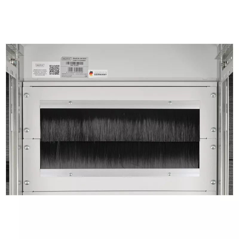 Armario de red DIGITUS Unique Light Serie Armario de pie 42U 800x1000 mm, 800 kg, IP20, gris