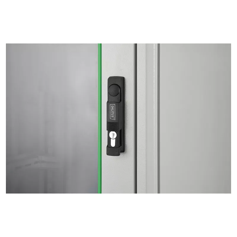 Armario de red DIGITUS Unique Light Serie Armario de pie 42U 800x1000 mm, 800 kg, IP20, gris