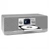 TechniSat DIGITRADIO 372 CD BT Radio de cocina Analógica y digital Antracita, Plata