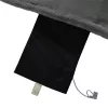 Manta eléctrica suave calefactable Glovii GB2G, gris, 9 W