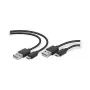 Cable USB SPEEDLINK SL-450104-BK 3 m USB A a Micro-USB A negro