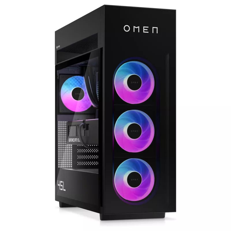 HP OMEN PC sobremesa GT23-0190ng AMD Ryzen 7 9800X3D, 64GB RAM, 2TB SSD, NVIDIA RTX 5090, Win11 (D0DD0EA#ABD)