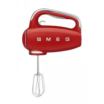 Smeg HMF01RDEU batidora de mano diseño retro años 50 roja