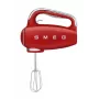 Smeg HMF01RDEU batidora de mano diseño retro años 50 roja