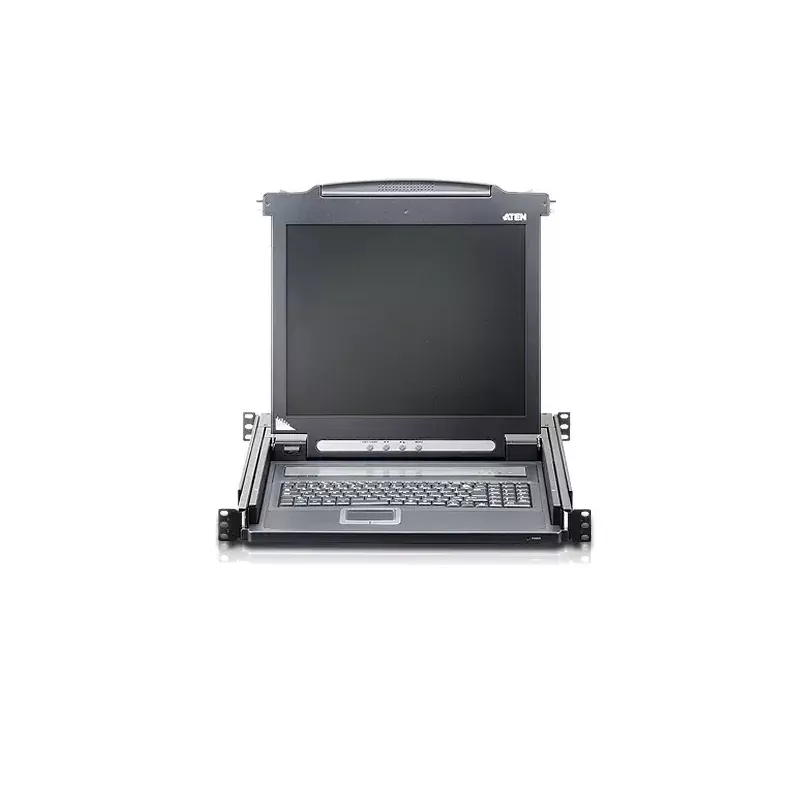 ATEN CL1000M Conmutador KVM Montaje en rack, Negro