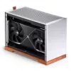 Jonsbo T9 Negro caja de PC caja mini ITX cable riser PCIe 5.0 - negro (T9 Negro PCIE 5.0)