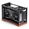 Jonsbo T9 Negro caja de PC caja mini ITX cable riser PCIe 5.0 - plata (T9 SILVER PCIE 5.0)