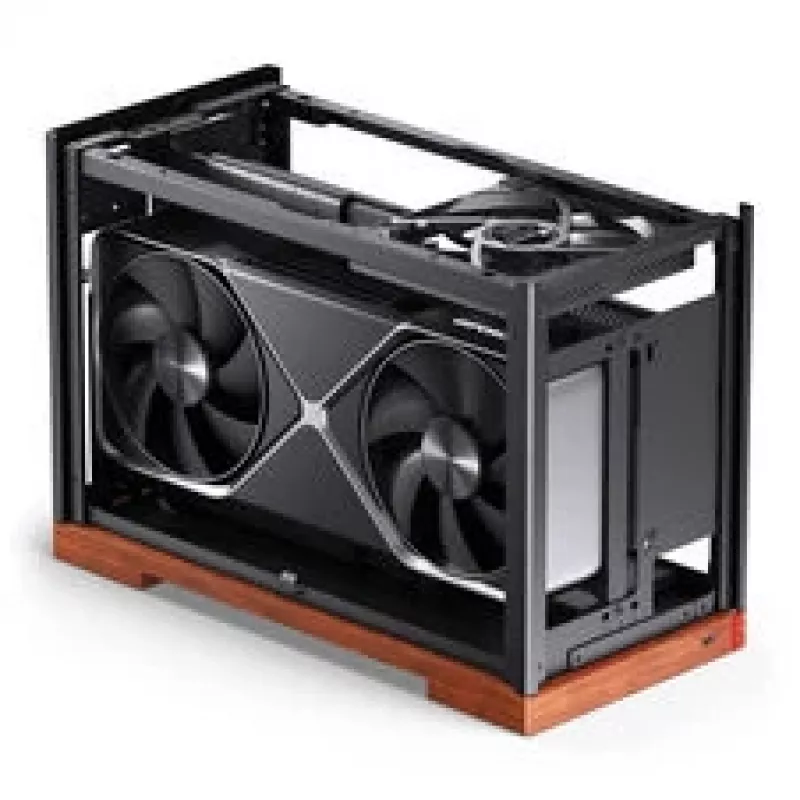 Jonsbo T9 Negro caja de PC caja mini ITX cable riser PCIe 5.0 - plata (T9 SILVER PCIE 5.0)