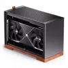 Jonsbo T9 Negro caja de PC caja mini ITX cable riser PCIe 5.0 - plata (T9 SILVER PCIE 5.0)
