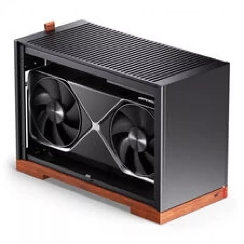Jonsbo T9 Negro caja de PC caja mini ITX cable riser PCIe 5.0 - plata (T9 SILVER PCIE 5.0)