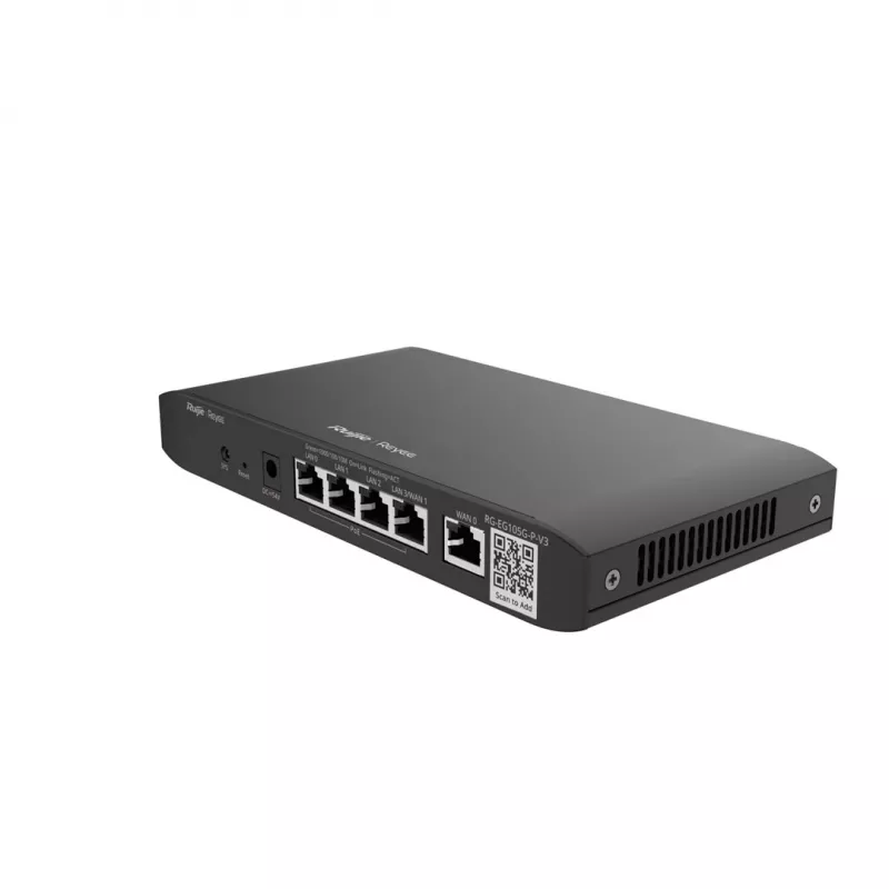 Ruijie Reyee RG-EG105G-P-V3 router PoE cableado, 5x Gigabit