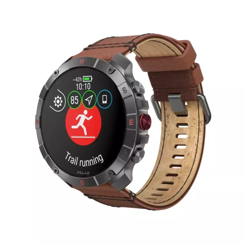 Polar Grit X2 Pro Titan reloj deportivo outdoor, M/L, cuero colores otoñales (900110288)